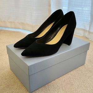 Marc Fisher Suede Block Heels